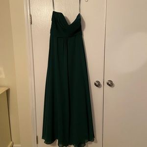 Allure Bridesmaid Dress - Hunter Green